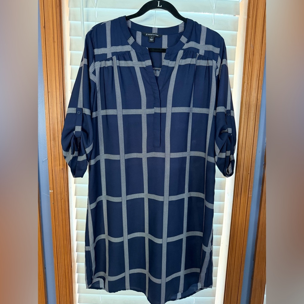 41 Hawthorn Navy Striped Top